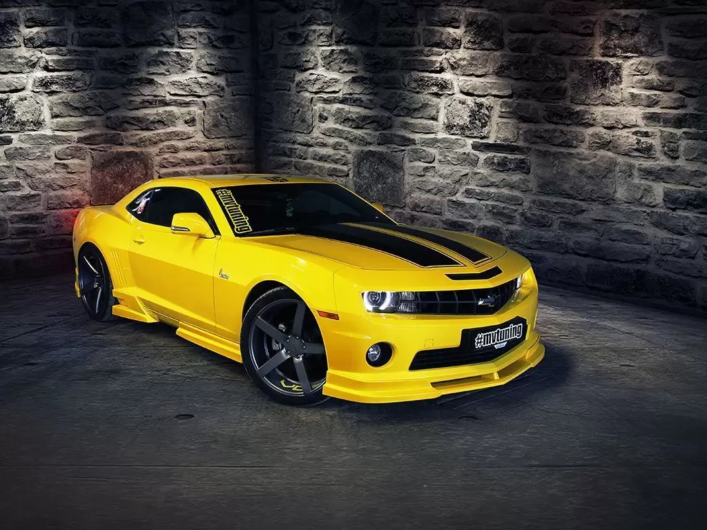 Комплект накладок на пороги(4 шт) Chevrolet Camaro SS, RS (2009-2012) ( Шевроле Камаро) купить с доставкой по России