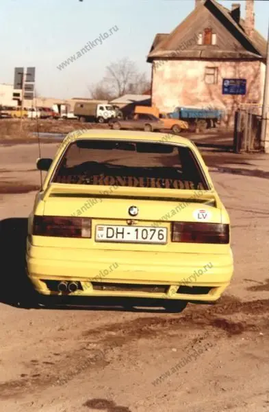 Передний бампер BMW 3 E30 MAFIA