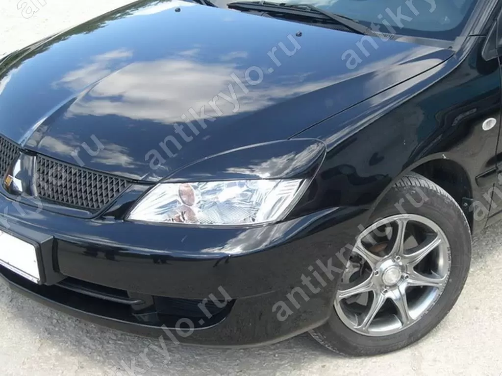 реснички на фары широкие var№2 mitsubishi lancer ix (2004-2007) resnichki-na-fary-shirokie-var-2-mitsubishi-lancer-ix-2004-2007