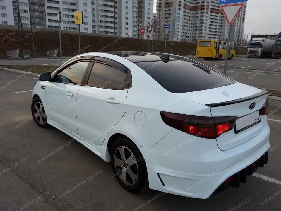 Внешний тюнинг на Kia Rio 3 поколение