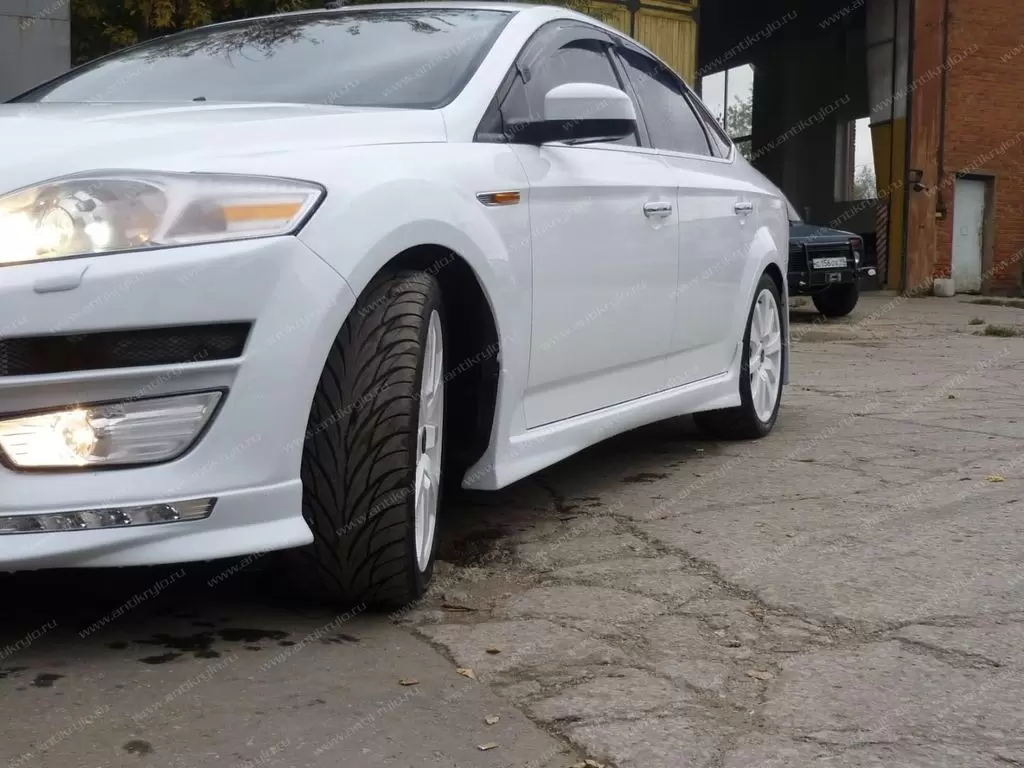 НАКЛАДКИ НА ПОРОГИ FORD MONDEO 4 (Форд Мондео 4) купить с доставкой по  России