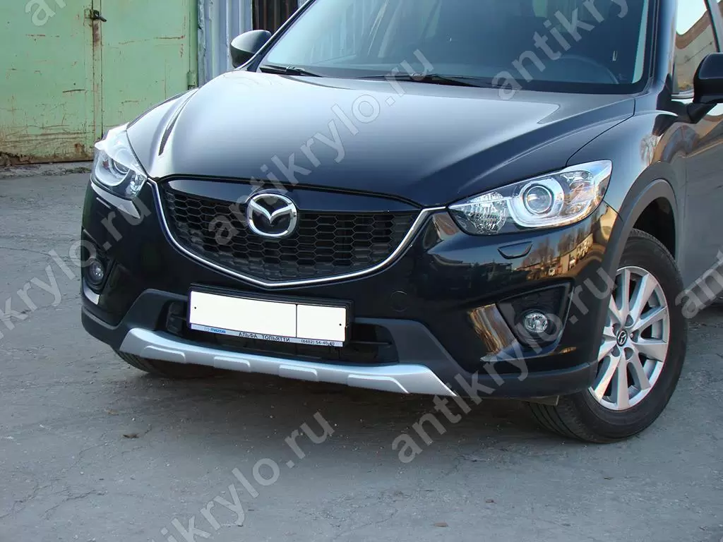 Накладка на передний бампер Mazda CX-5 (2011-2016) (Мазда сх 5) купить с  доставкой по России