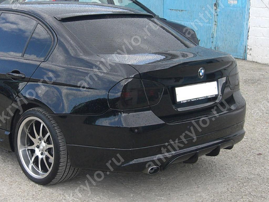 Тюнинг обвес BMW 3 E90 / E91 : накладка на передний и задний бампер M3, пороги M-Tech, спойлер