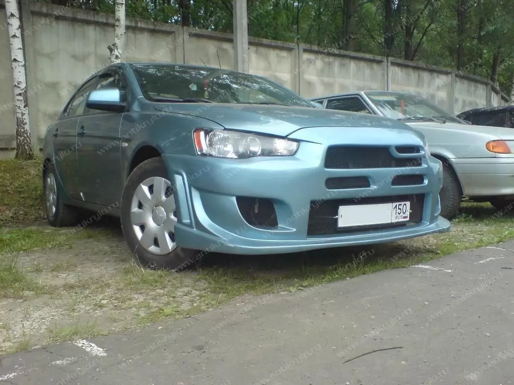 ПЕРЕДНИЙ БАМПЕР MITSUBISHI LANCER LANCER 10 №1 (Митсубиси лансер 10 (X)  купить с доставкой по России