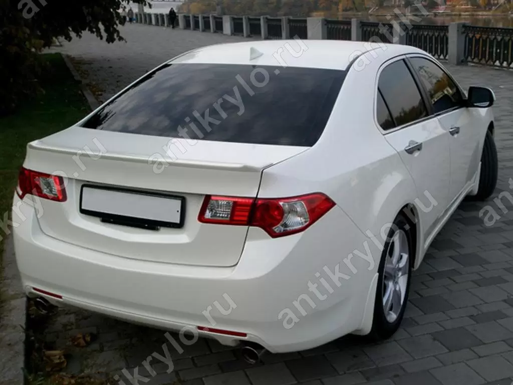 Спойлер лип на крышку багажника Honda Accord 8 (VIII) / Acura TSX  (CU2)(2008-2013) (хонда аккорд 8) купить недорого