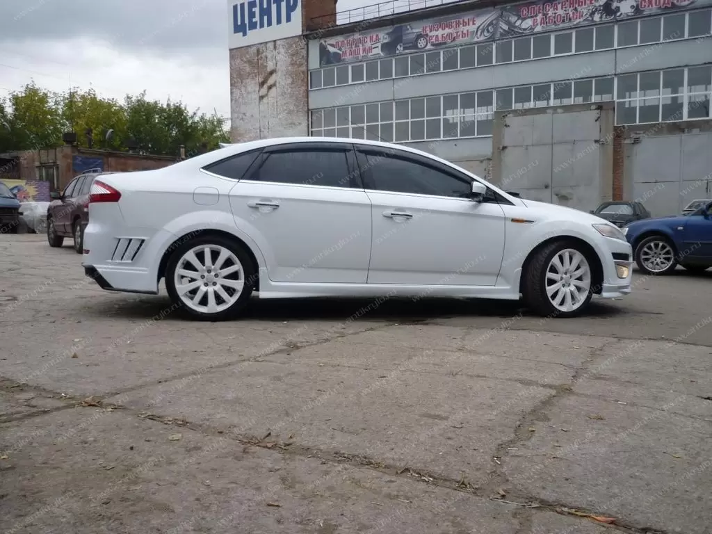 НАКЛАДКИ НА ПОРОГИ FORD MONDEO 4 (Форд Мондео 4) купить с доставкой по  России