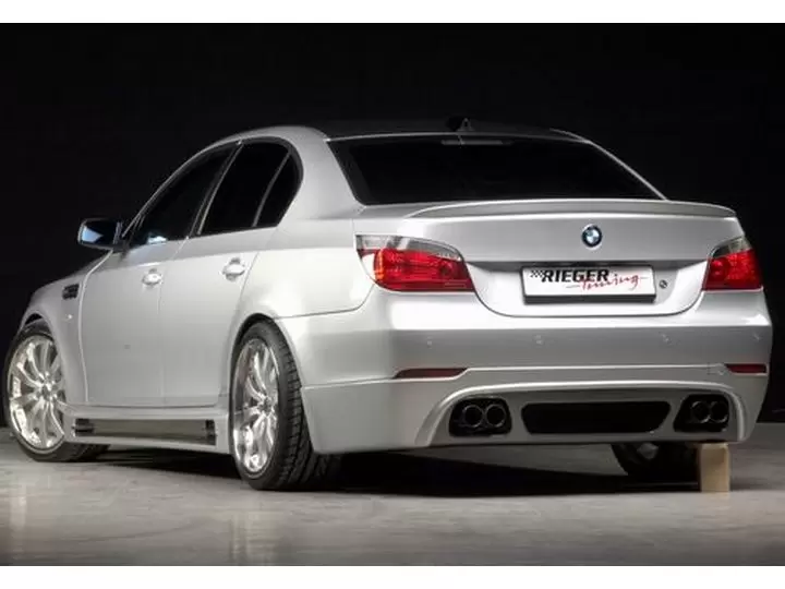 накладка на задний бампер rieger bmw e60 nakladka-na-zadniy-bamper-rieger-bmw-e60
